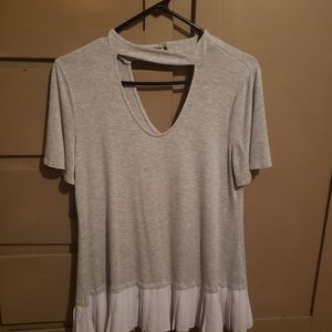 Grey blouse